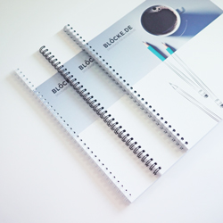 Notizbücher mit Wire-O-Bindung DIN A4